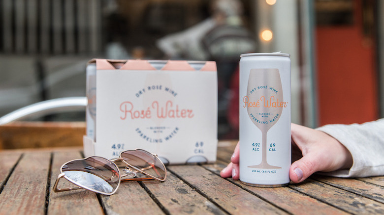 box of Rosé Water