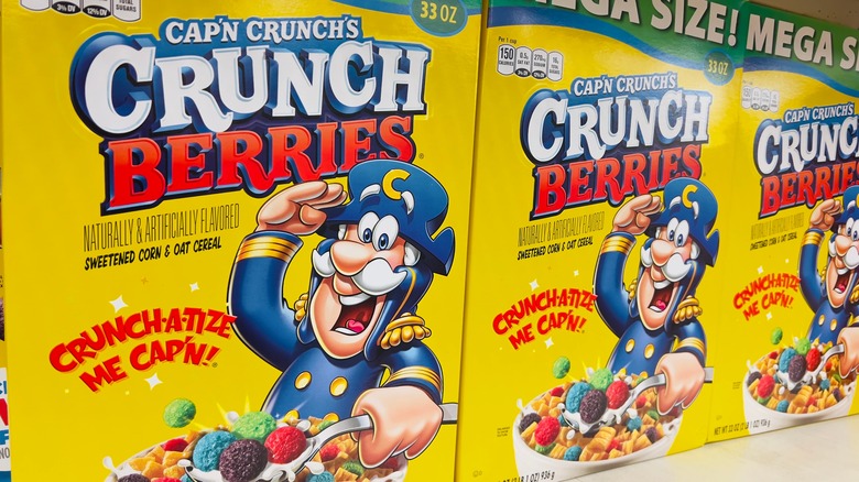 Cap'n Crunch with berries