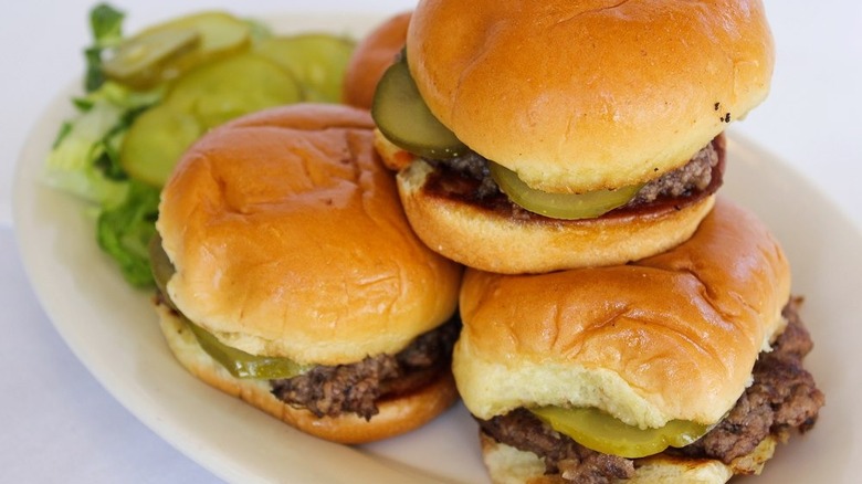 Roadhouse Sliders at Cheesecake Factory