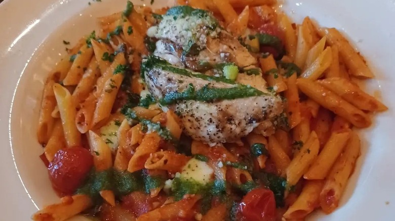 Cheesecake Factory pasta with tomatoes