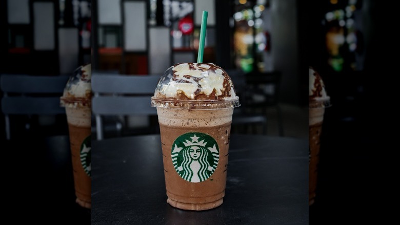 Mocha Frappuccino drink