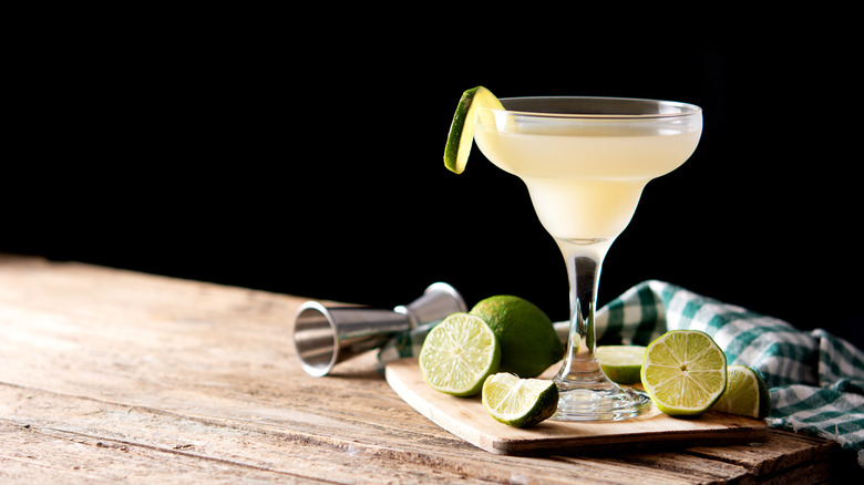 classic daiquiri on table