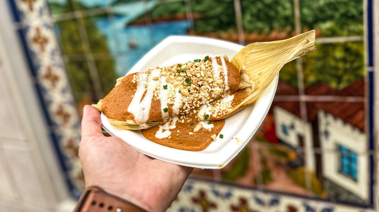 Epcot Cochinita Pibil Tamal