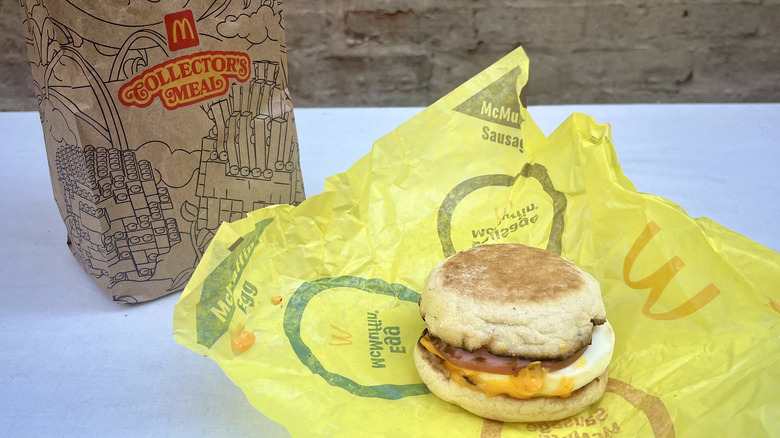 McDonald's egg McMuffin