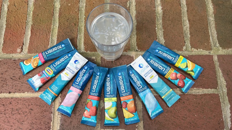 11 electrolyte flavors with glass