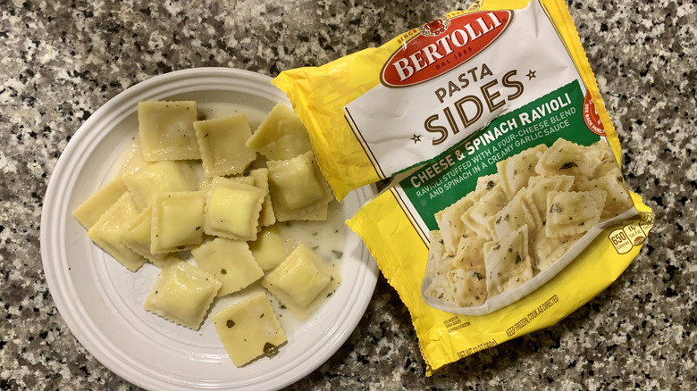 Bertolli frozen ravioli