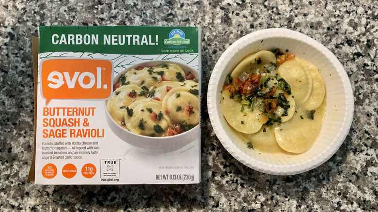 Evol frozen ravioli