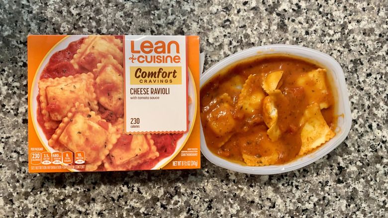 lean cuisine frozen ravioli