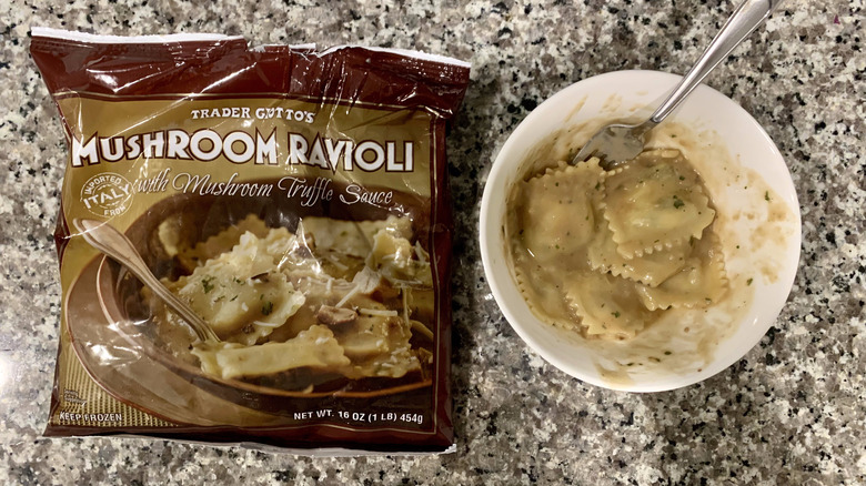 Trader joe's mushroom ravioli