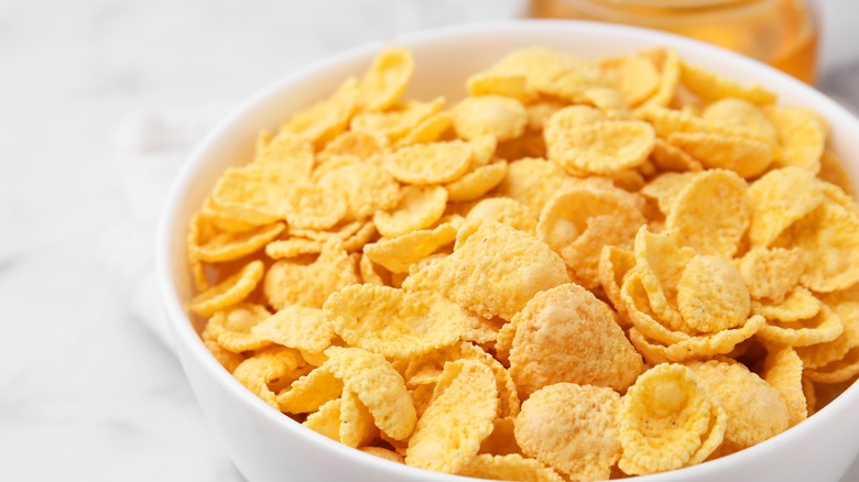 bowlful of cornflakes