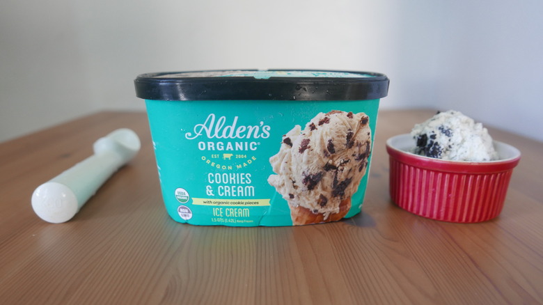 Alden's organic ice cream