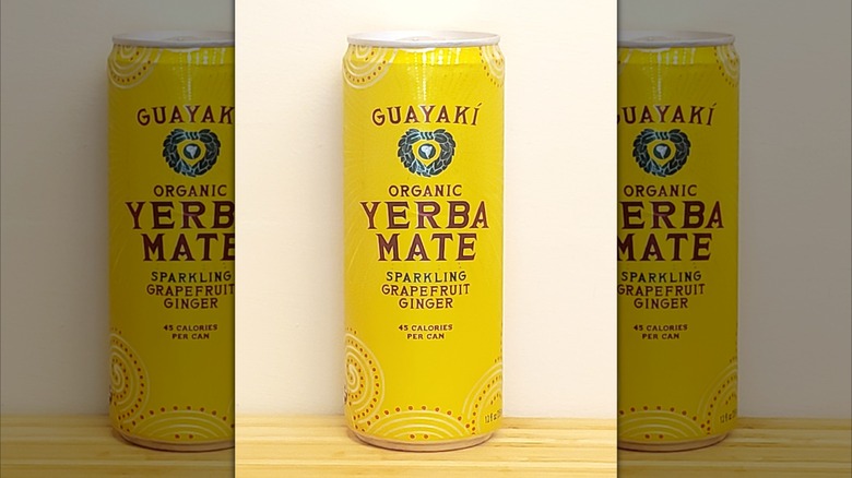 Guayakí Sparkling Grapefruit Ginger can