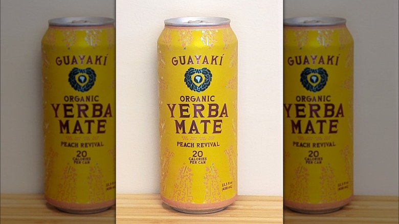 Guayakí Peach Revival can