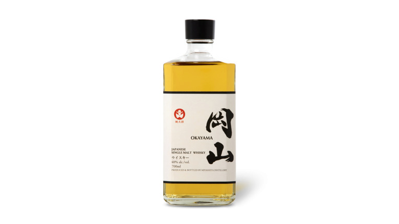Okayama whisky bottle