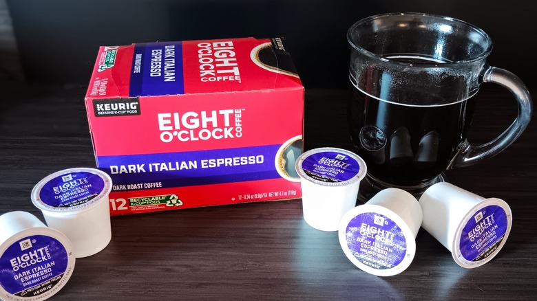 Eight O Clock coffee pods