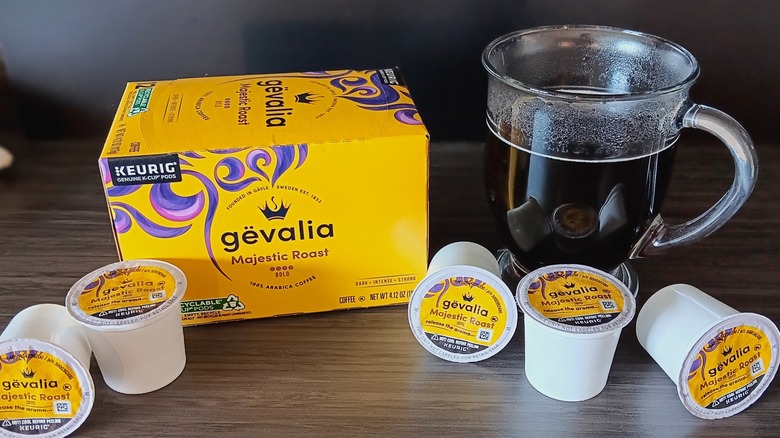 Gevalia majestic dark roast coffee