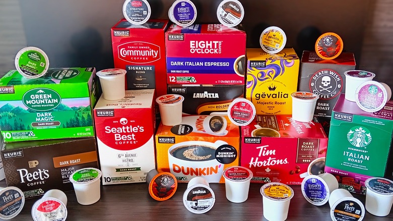 variety of K-cup brands