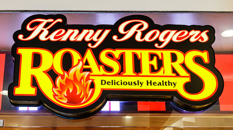 Sign for Kenny Rogers Roasters