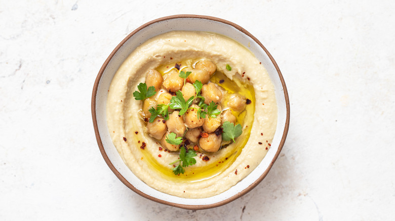 Bowl of hummus