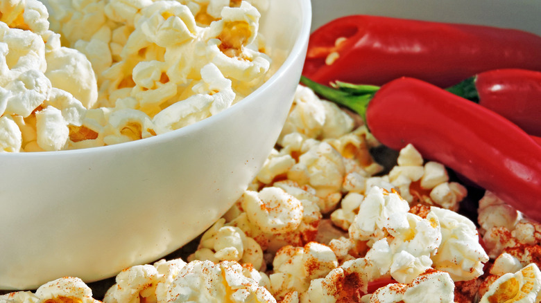 popcorn and peppers