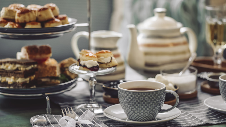 Afternoon tea for two