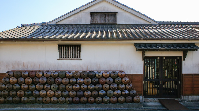 exterior of Japanese building