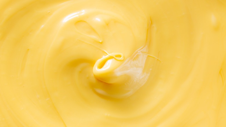 Butter up close