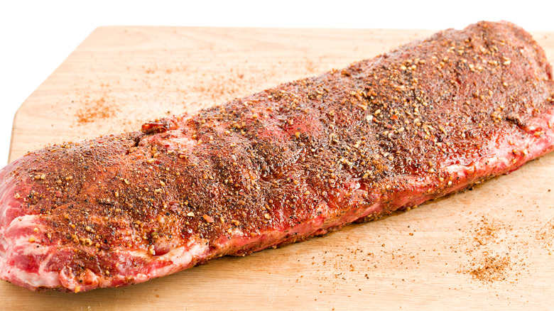 dry rub pork ribs 