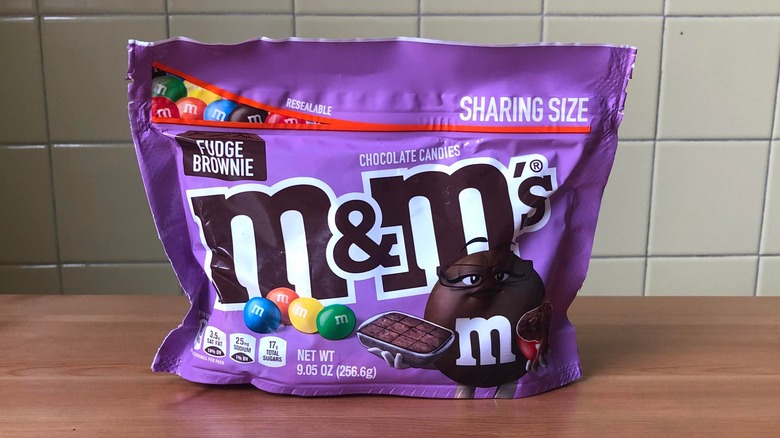 Fudge Brownie M&M sharing bag