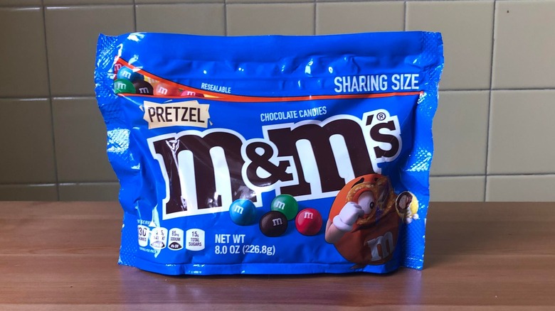 Pretzel M&M's sharing bag