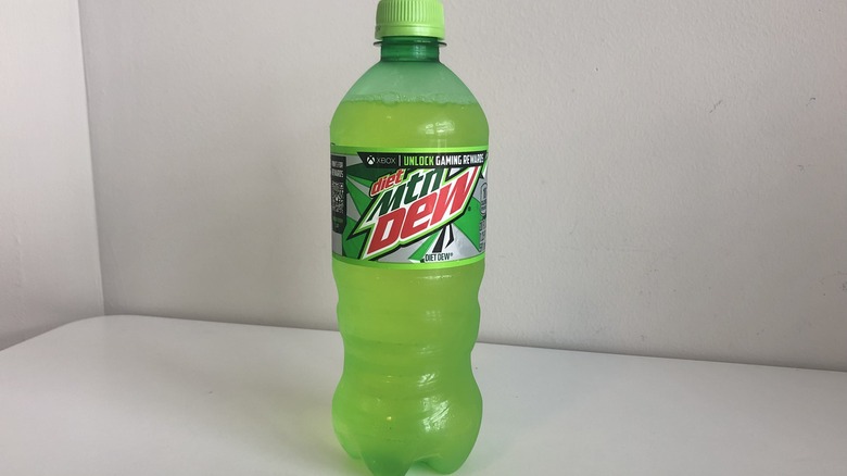 Diet Mountain Dew bottle