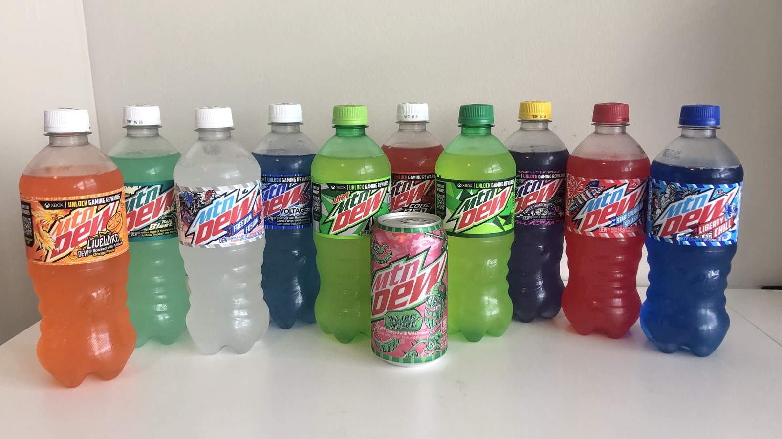 Mtn Dew Flavors, Ranked Worst To Best