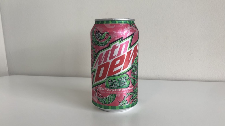 Major Melon Mountain Dew can