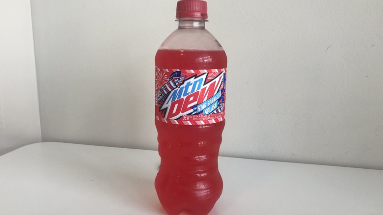 Star Spangled Splash Mountain Dew bottle