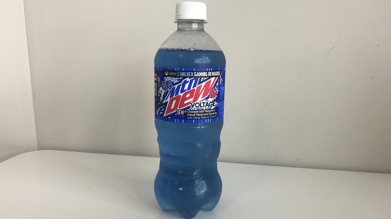 Voltage Mountain Dew bottle