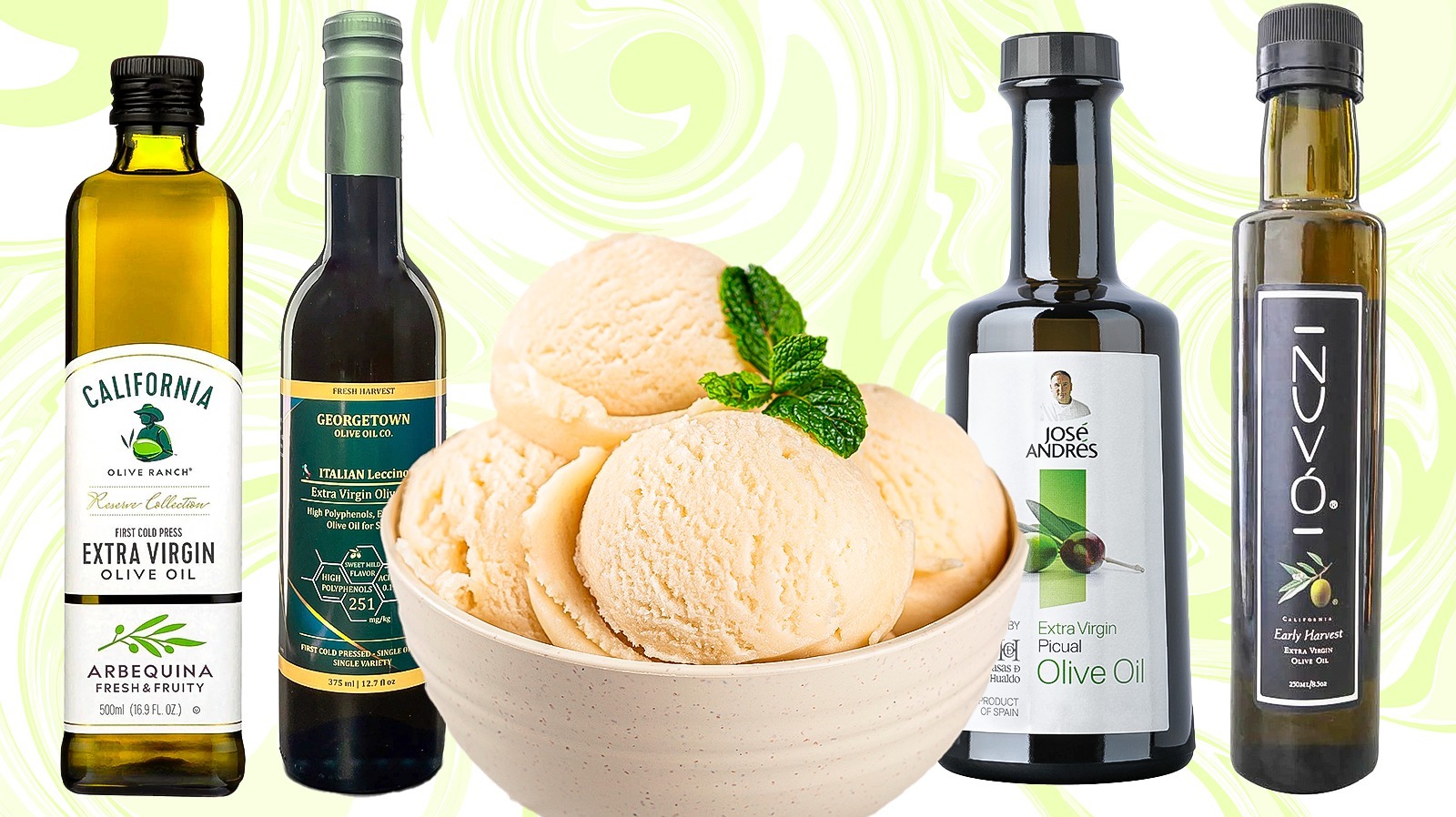 11 Must-Try Olive Oils To Put On Ice Cream