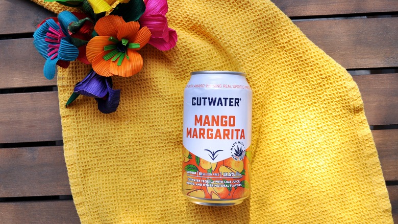 Can of Cutwater Mango Margarita