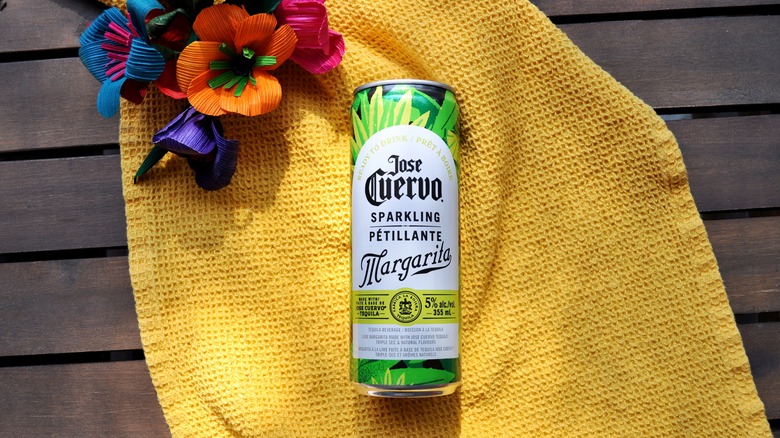 Can of Jose Cuervo Margarita