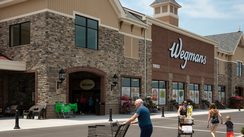 A Wegman's store front