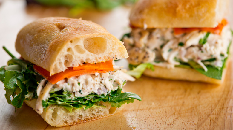 Chicken salad sandwich