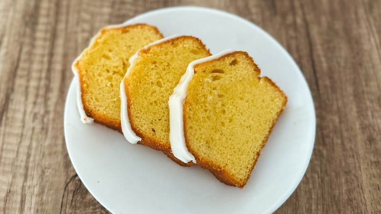 frosted Lemon loaf