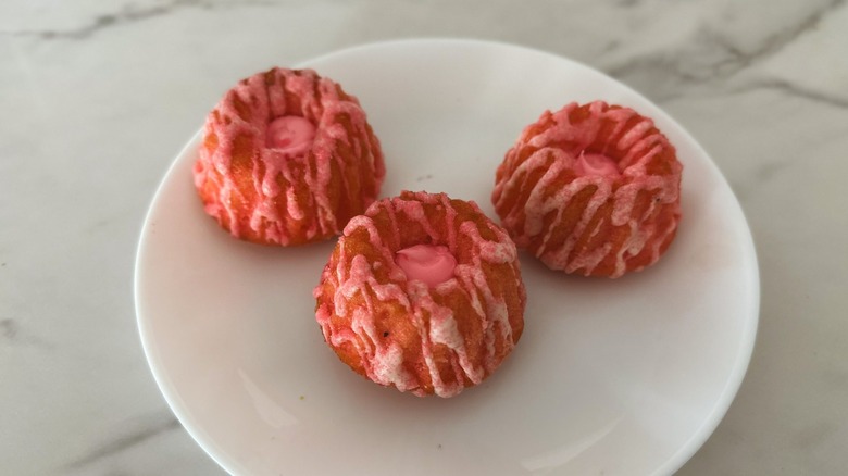 Strawberry Bundt Cakes