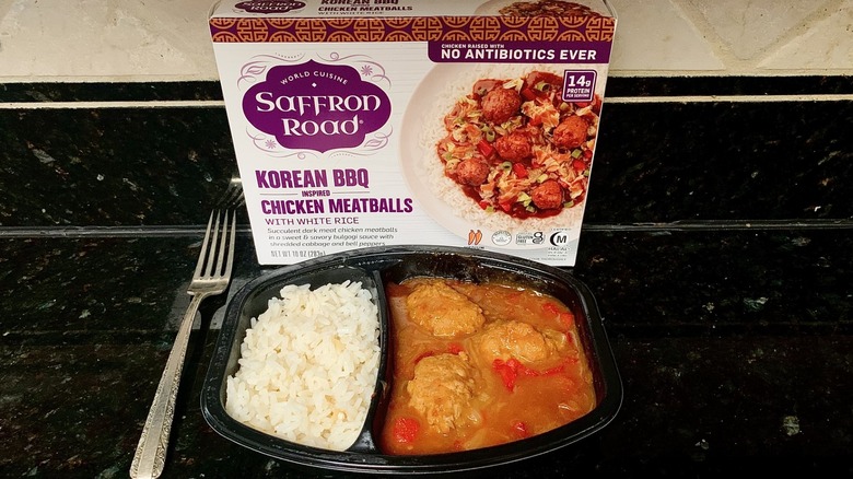 Saffron Road Korean BBQ Meatballs