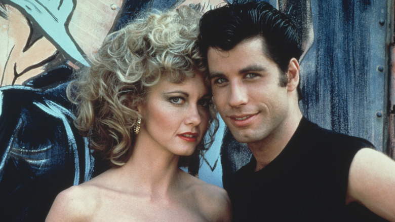 John Travolta and Olivia Newton-John