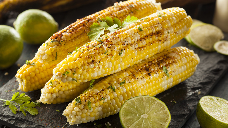 Corn on the cob