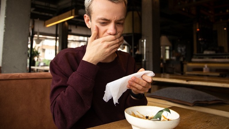 Unhappy with warm salad