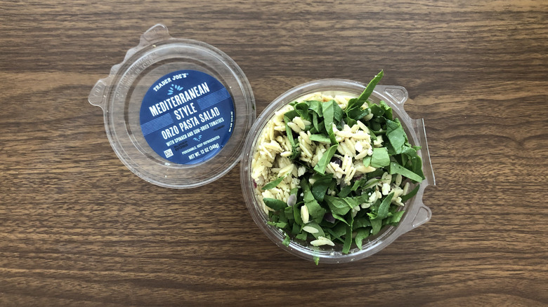 Trader Joe's Mediterranean Style Orzo Pasta Salad