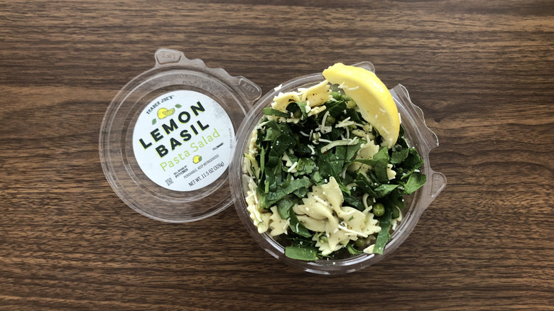 Trader Joe's Lemon Basil Pasta Salad