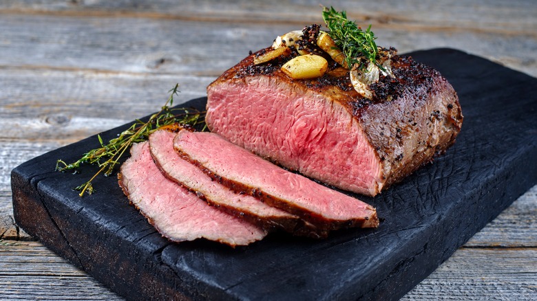 roast beef with crust