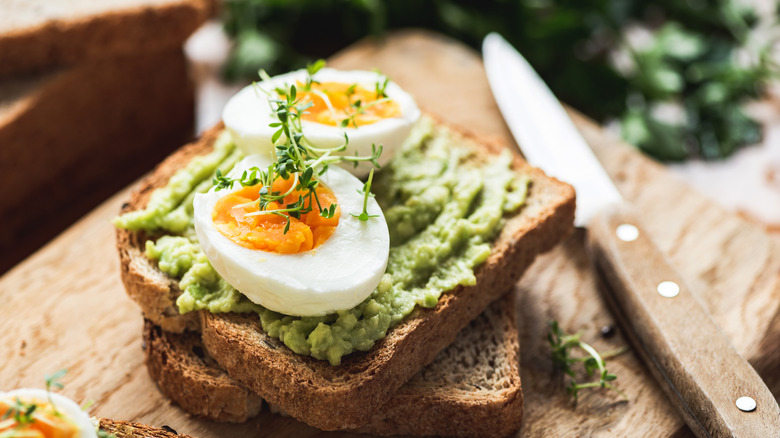 Breakfast avocado toast